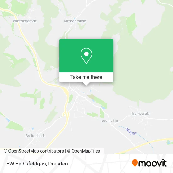 Карта EW Eichsfeldgas