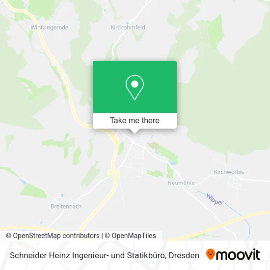 Карта Schneider Heinz Ingenieur- und Statikbüro