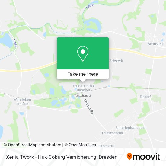 Карта Xenia Twork - Huk-Coburg Versicherung