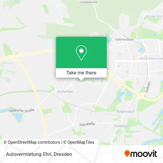 Карта Autovermietung Ehrl