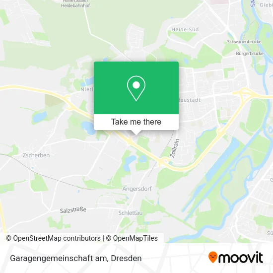 Карта Garagengemeinschaft am