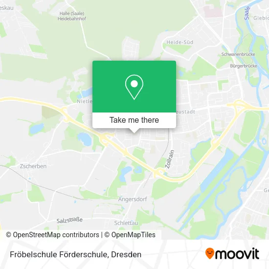 Карта Fröbelschule Förderschule