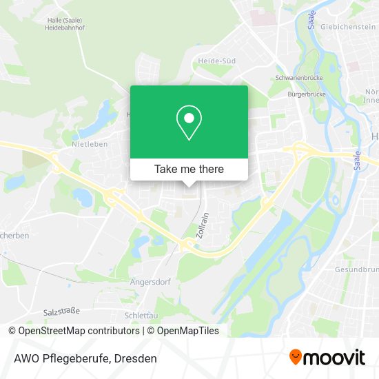 Карта AWO Pflegeberufe