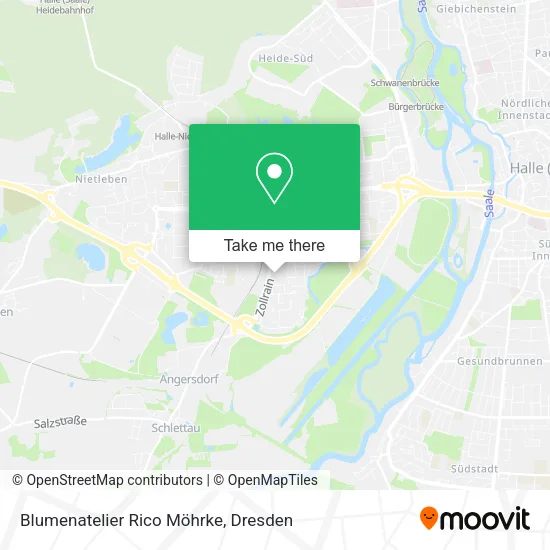 Карта Blumenatelier Rico Möhrke