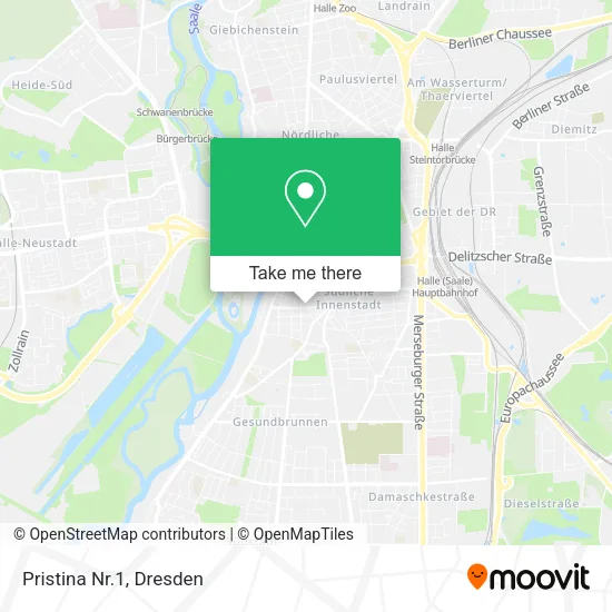 Карта Pristina Nr.1