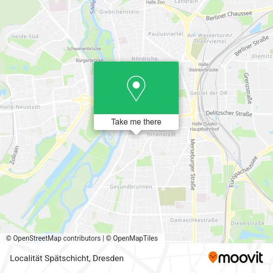 Карта Localität Spätschicht