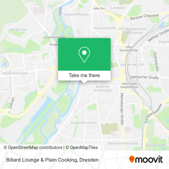 Карта Billard Lounge & Plain Cooking