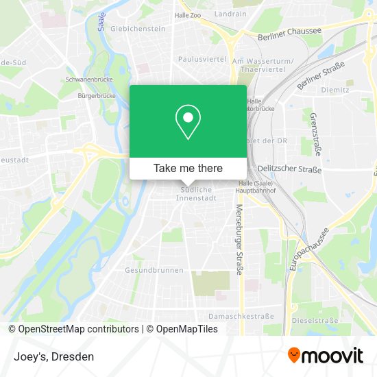 Карта Joey's