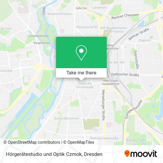 Карта Hörgerätestudio und Optik Czmok