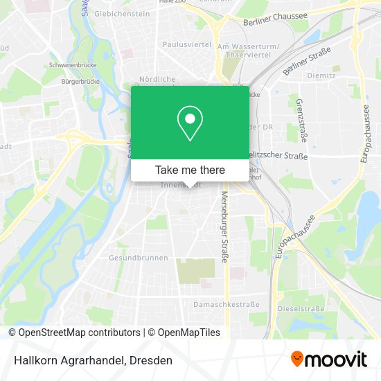 Карта Hallkorn Agrarhandel