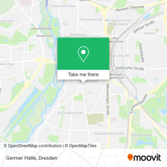Карта Germer Halle