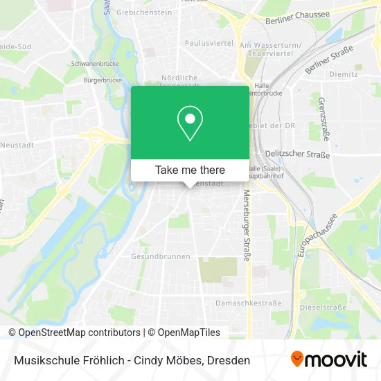 Карта Musikschule Fröhlich - Cindy Möbes