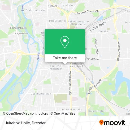 Карта Jukebox Halle