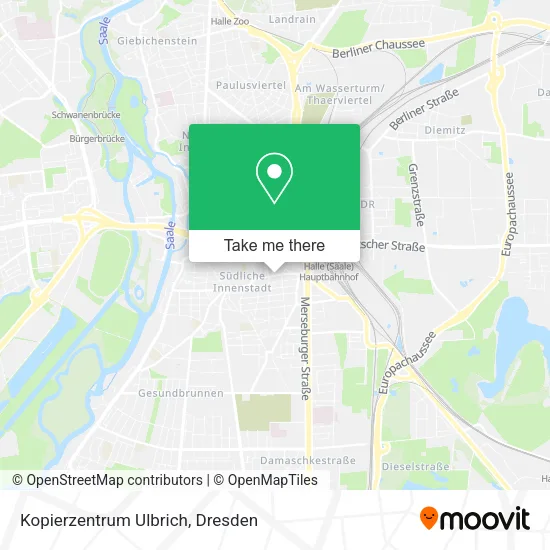Карта Kopierzentrum Ulbrich