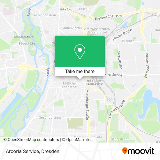 Карта Arcoria Service