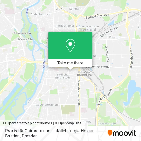 Praxis für Chirurgie und Unfallchirurgie Holger Bastian map