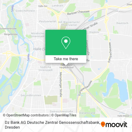 Карта Dz Bank AG Deutsche Zentral Genossenschaftsbank