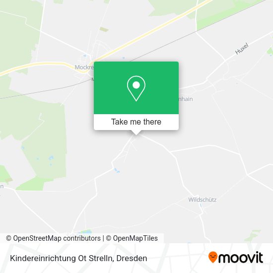Карта Kindereinrichtung Ot Strelln