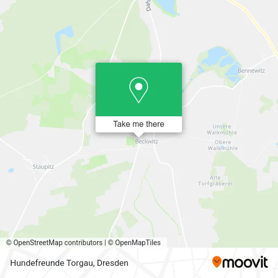 Карта Hundefreunde Torgau