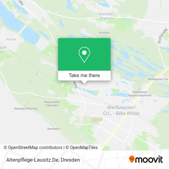 Карта Altenpflege-Lausitz.De