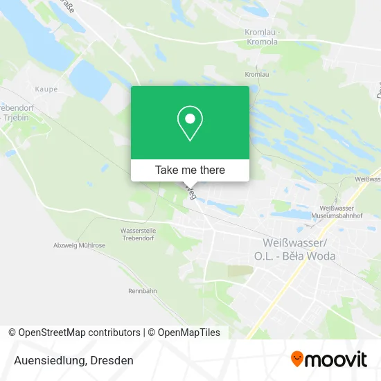 Карта Auensiedlung