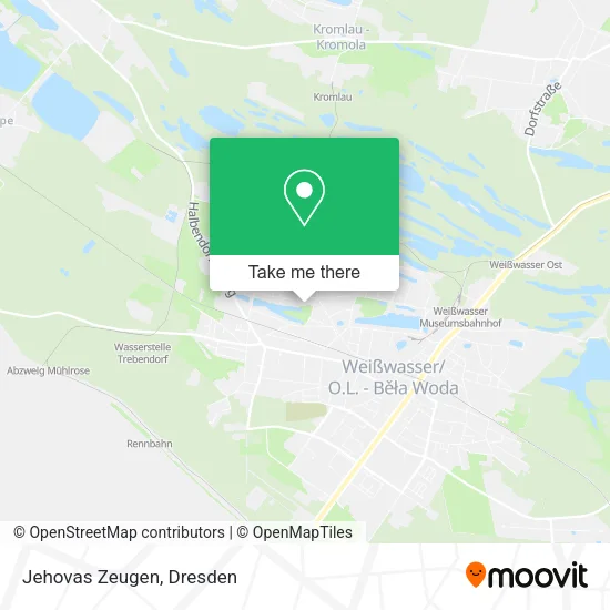 Карта Jehovas Zeugen