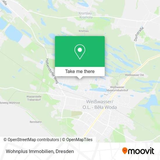 Карта Wohnplus Immobilien