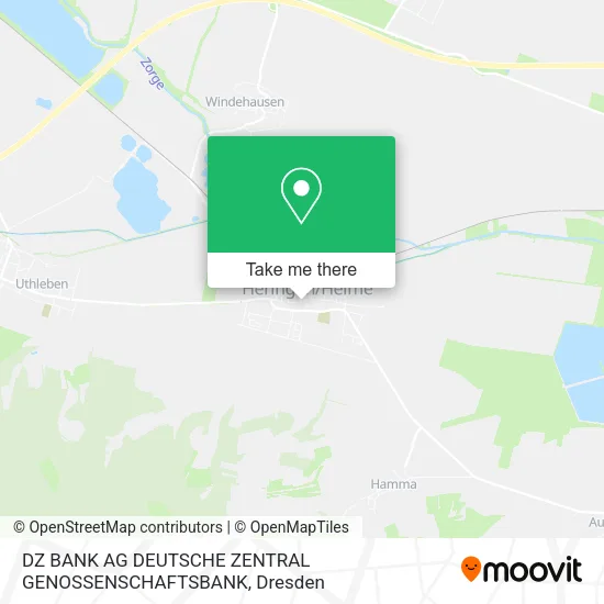 Карта DZ BANK AG DEUTSCHE ZENTRAL GENOSSENSCHAFTSBANK