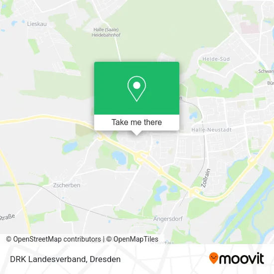 Карта DRK Landesverband