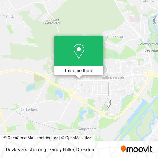 Карта Devk Versicherung: Sandy Hiller