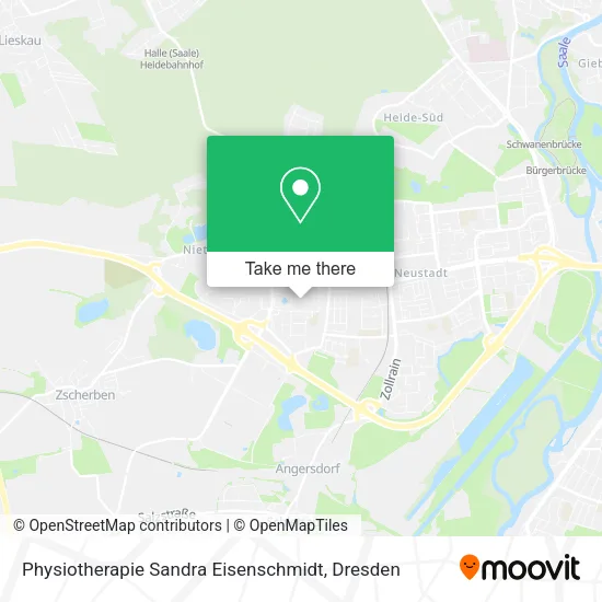 Карта Physiotherapie Sandra Eisenschmidt