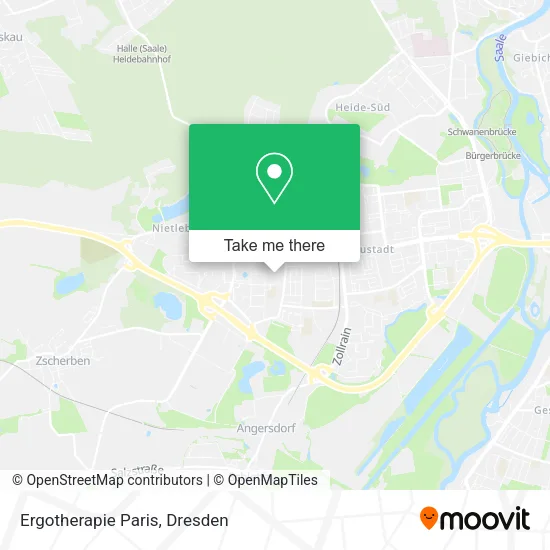Карта Ergotherapie Paris