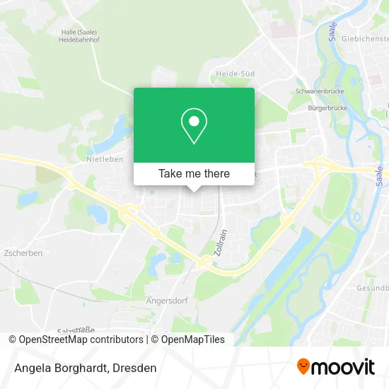 Карта Angela Borghardt