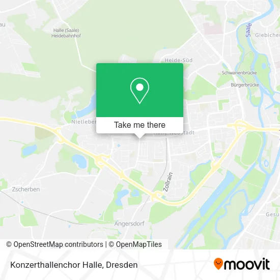 Карта Konzerthallenchor Halle