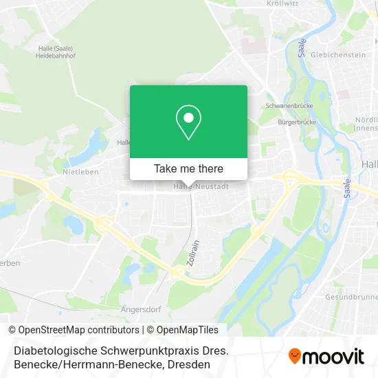 Diabetologische Schwerpunktpraxis Dres. Benecke / Herrmann-Benecke map
