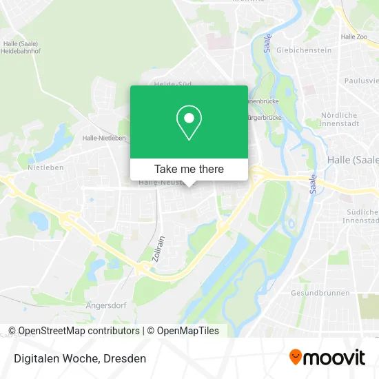Карта Digitalen Woche