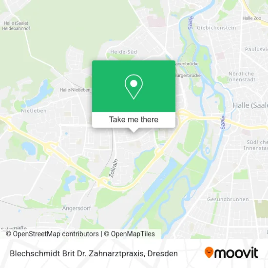 Карта Blechschmidt Brit Dr. Zahnarztpraxis