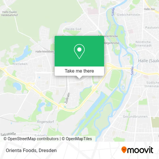 Карта Orienta Foods