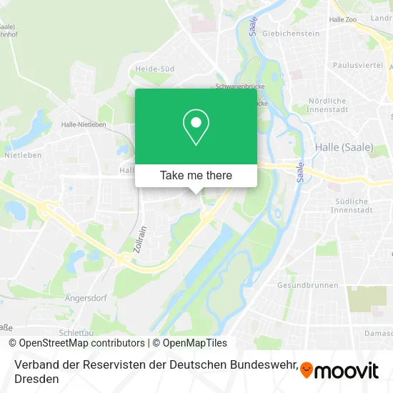Verband der Reservisten der Deutschen Bundeswehr map