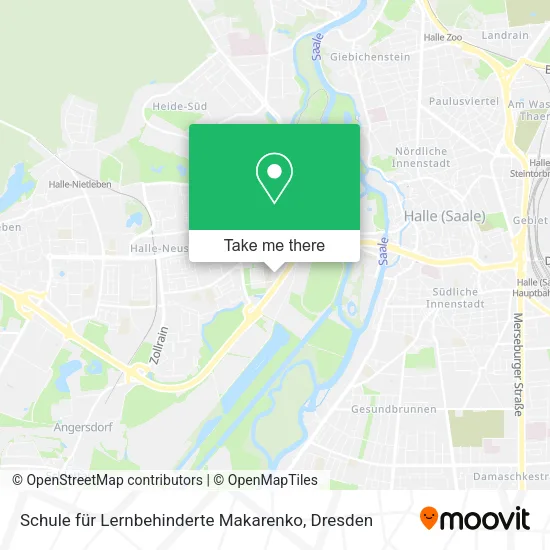 Карта Schule für Lernbehinderte Makarenko