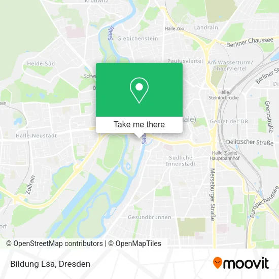 Карта Bildung Lsa