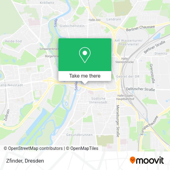 Карта Zfinder