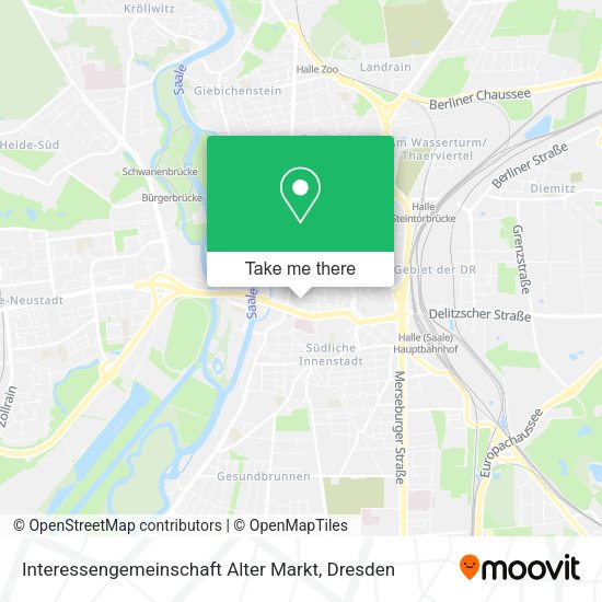 Карта Interessengemeinschaft Alter Markt