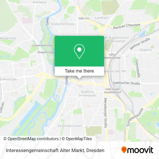 Карта Interessengemeinschaft Alter Markt