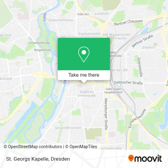 Карта St. Georgs Kapelle