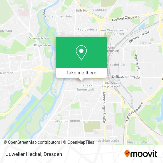 Карта Juwelier Heckel