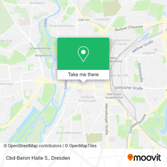 Карта Cbd-Baron Halle S.