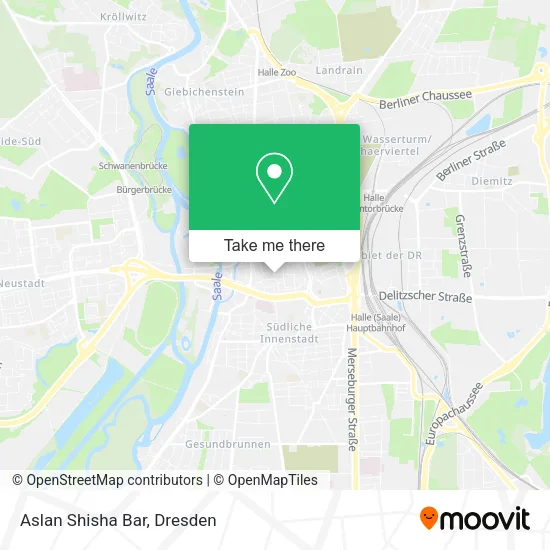 Карта Aslan Shisha Bar