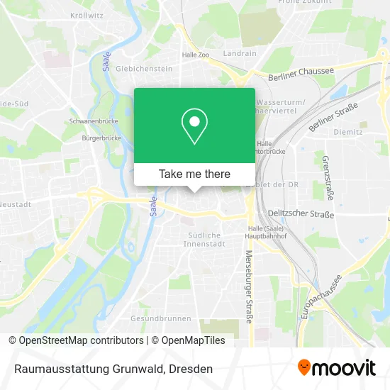 Карта Raumausstattung Grunwald