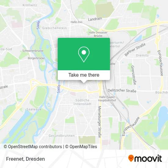 Freenet map